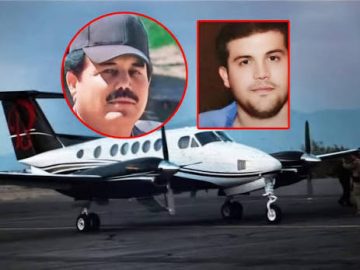 This is the plane that El Chapo’s son used to transport and hand over “Mayo” Zambada in the US.