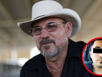 “El Conejillo,” an alleged killer of Hipólito Mora, captured in the US; he reportedly used a .50-caliber weapon in the attack