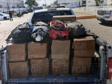 Narcos were driving around Tecate with almost a ton of crystal meth.