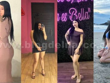 Rubí Delaine, 23, is the young woman who was executed while sitting on a bench outside a flower shop in Culiacán, Sinaloa.