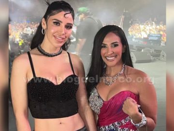 Emma Coronel reappears with her “friend” Mariel Colón as a VIP guest at the regional music festival BelicoFest.