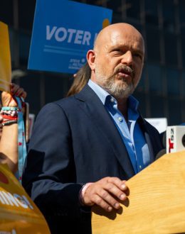 ‘The Working Class Has Been Abandoned’: Hilton Courts Latino Voters in Boyle Heights