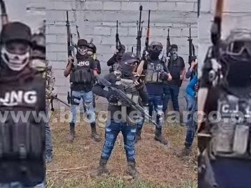 CJNG hitmen appeared in a new video announcing a “narco-war” for control of Mexico City and the State of Mexico against La Unión Tepito and the Tláhuac Cartel.