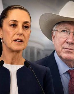 Ken Salazar responds directly to Claudia Sheinbaum regarding the capture of El Mayo Zambada