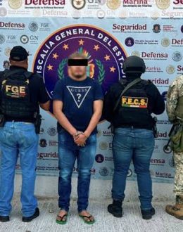 “Palma,” alleged CJNG member linked to violence in Acapulco, captured