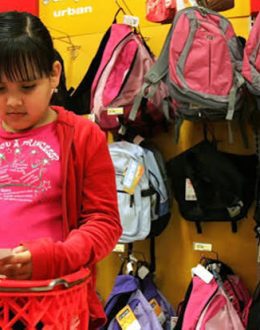 Latino Families in Los Angeles Start Back-to-School Shopping Early as Rising Costs Tighten Budgets