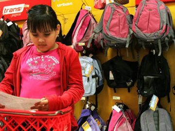 Latino Families in Los Angeles Start Back-to-School Shopping Early as Rising Costs Tighten Budgets
