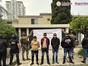 Six hitmen from Grupo Delta, the armed wing of the Jalisco New Generation Cartel (CJNG), were arrested in Zapopan by federal forces.