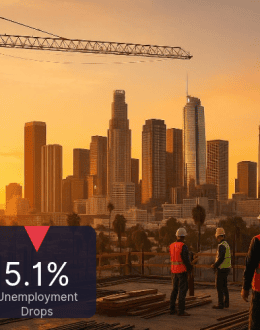 California Unemployment Fell to 5.1%. But the State Also Lost 20,500 Jobs. Here’s What It Means