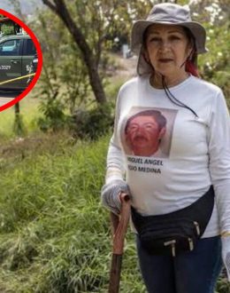 Alma Rosa Rojo, a “searching mother” and founder of the collective *Voces Unidas por la Vida* (Voices United for Life) in Culiacán, was shot.