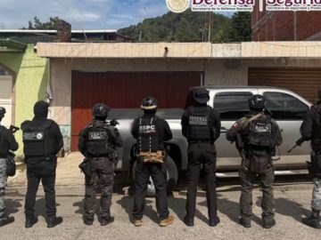“X1,” a member of the Caballeros Templarios cartel, captured alongside 11 other extortionists targeting Michoacán’s avocado sector