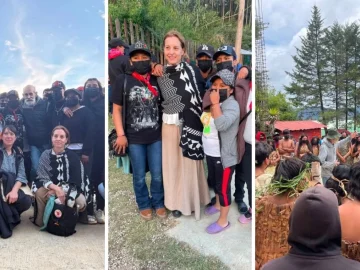 Zapatista theater makers share lessons with Luis and Marina de Tavira