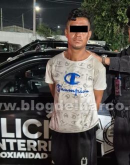 Héctor Iván Arrested in Monterrey; He Is the Thug Who Pushed an Elderly Man into the Path of a Moving Semi-Truck, Killing Him Instantly