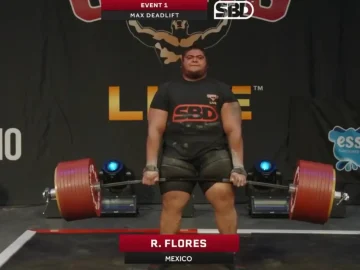 Mexico’s Tayzon Flores Becomes the Strongest Man in the World at the Deadlift