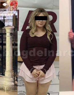 Here are photos of Yanet Dowden, the beautiful young American woman arrested in Sonora who operated for “La Mayiza,” trafficking weapons and ammunition.