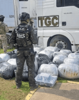 Authorities Find 171 Kilograms of Suspected Cocaine Hidden in a Truck’s Fuel Tanks in Chiapas