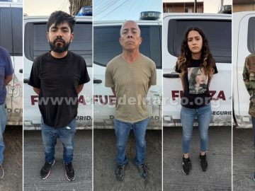State police arrested five members of a cell belonging to Alfonso Arzate García—alias “El Aquiles,” a Sinaloa Cartel operative—in Tijuana.
