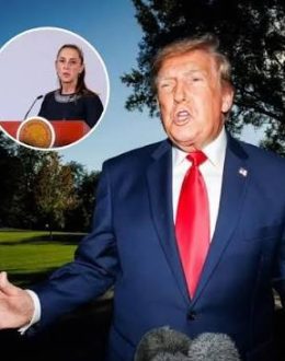 Trump questions how Sheinbaum went from being a dancer to president