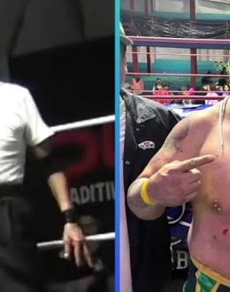 Wrestler ‘Hijo de Fishman’ kills referee after executing dangerous move; he is arrested and poses smiling