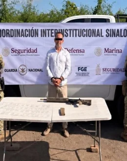 ‘El Wicho’—identified as a financial operator for the group ‘Los Rugrats’ and a target of the U.S. Drug Enforcement Administration (DEA)—has been arrested in Mazatlán.